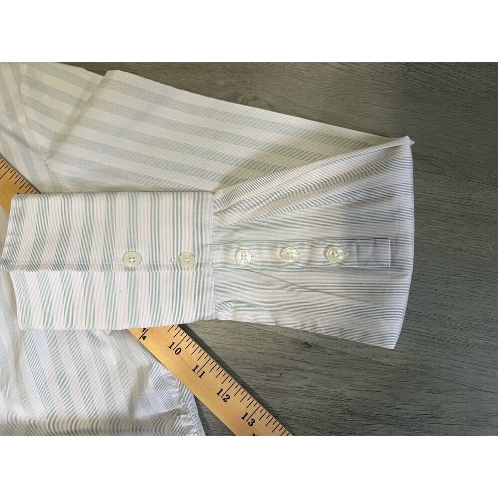 Thomas Pink Jermyn Street London Pink/White Striped Tailored Shirt US 10/UK 14 - Picture 10 of 10